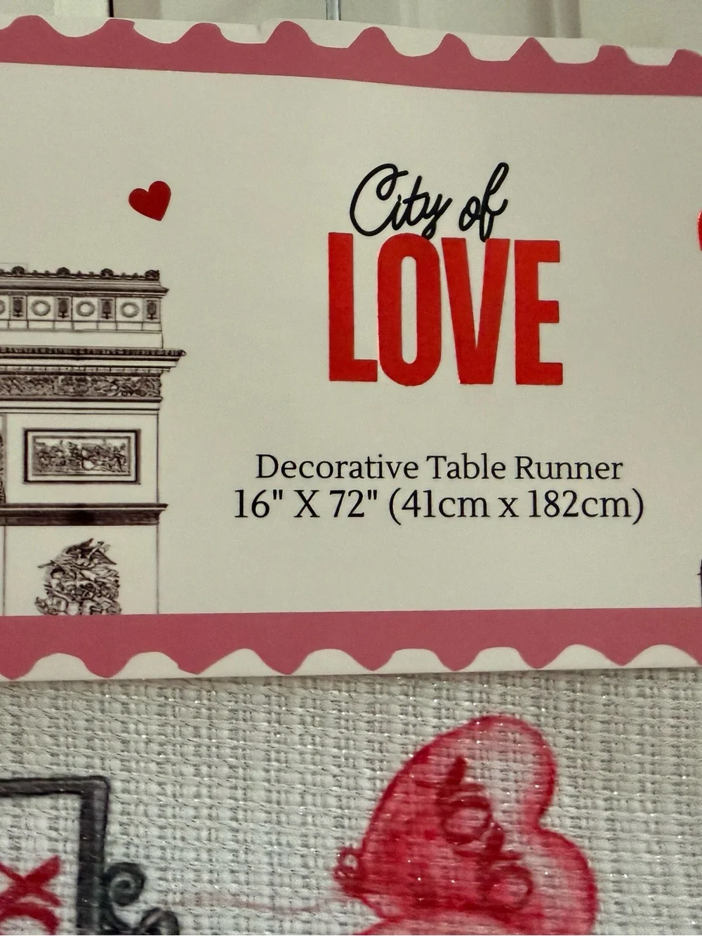 city of love bright red